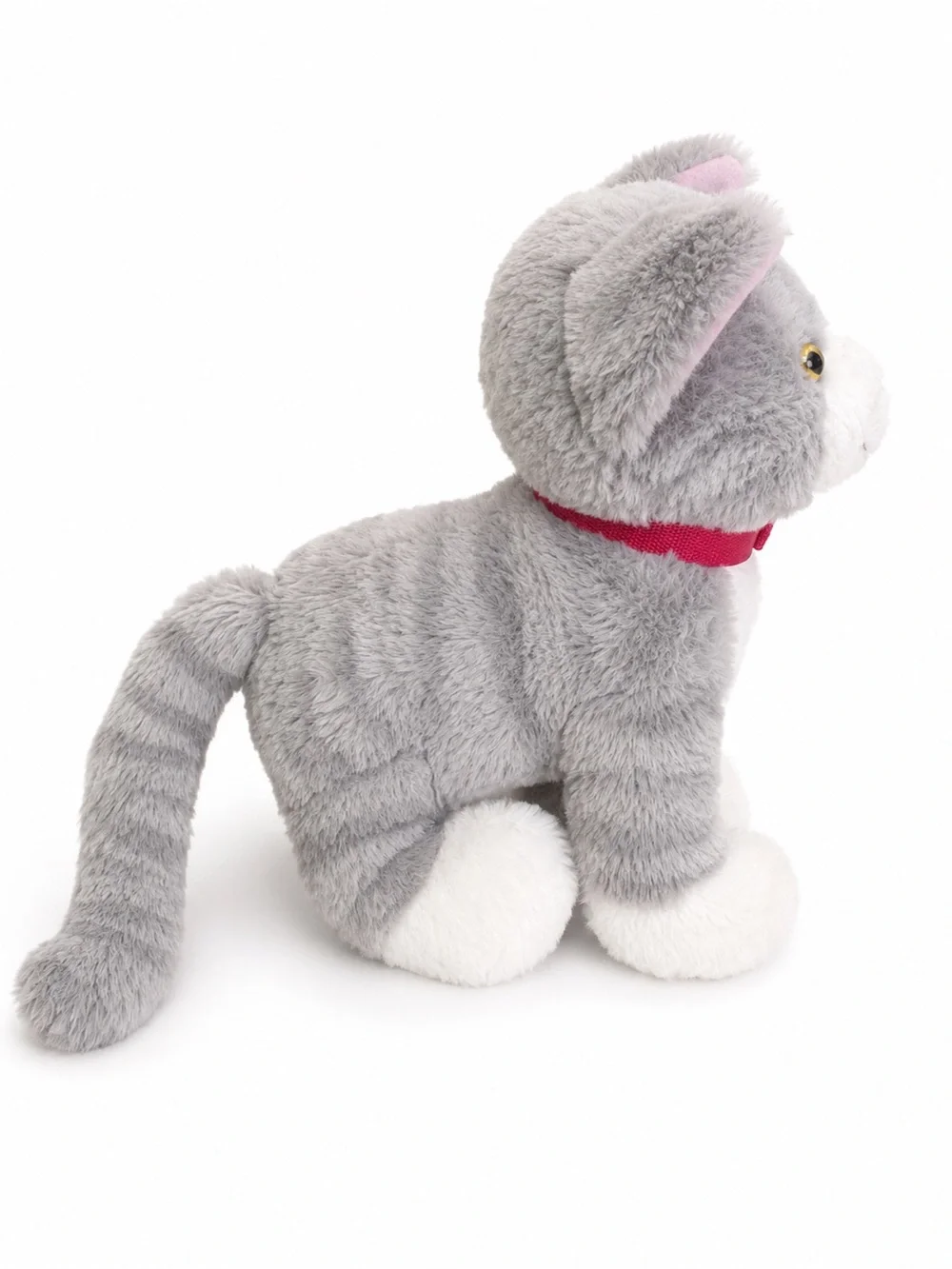 Build A Bear Promise Cat Grey and White